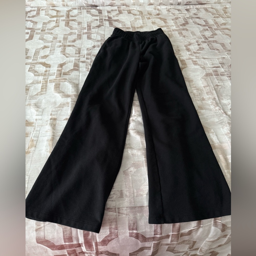 Target black wide leg sweatpants
